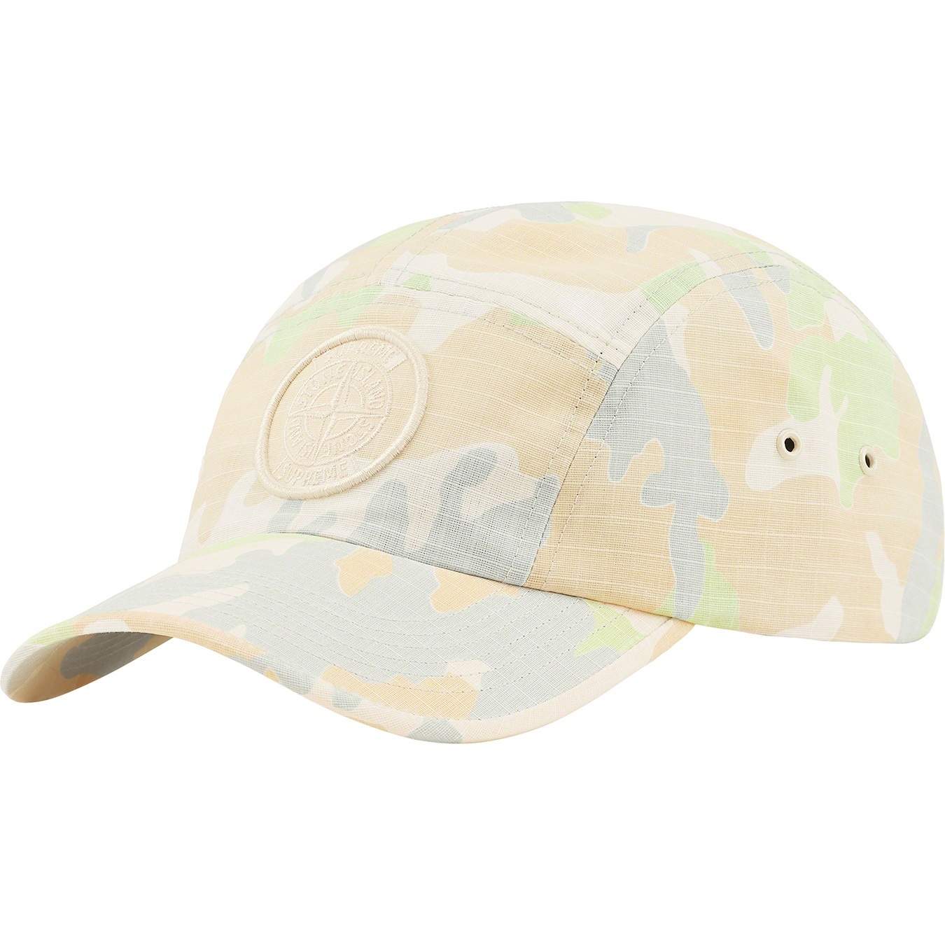 Supreme®/Stone Island® Reactive Ice Camo Ripstop Camp Cap view 10